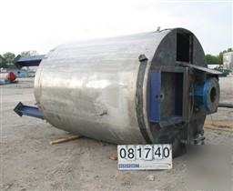 Used: pierre guerin jacketed mix tank, 2800 gallon, 304