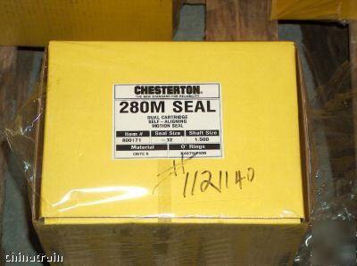 New chesterton 280M cartridge mounted seal -12 K4079 