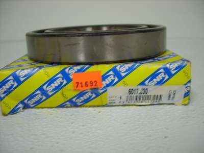 New snr 6017-J30 deep groove single row ball bearing 