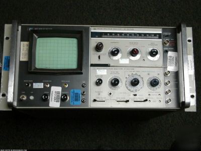 Hp 140T spectrum analyzer w/ 8553B - 8552A modules