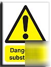Substance sign-adh.vinyl-200X250MM(wa-079-ae)