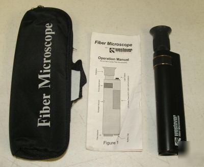Westover fm-C200 200X fiber optic microscope 