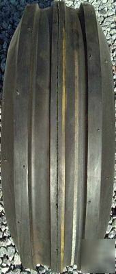 2 350-6 tires hay tedder mini puller tri rib 3.50-6 4PR