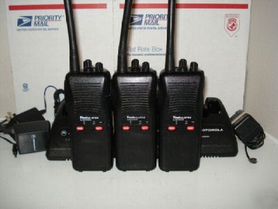 Motorola radius SP50 vhf 10 ch racing police radios 