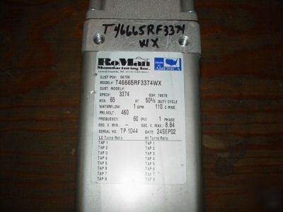 Roman welding transformer 65 kva