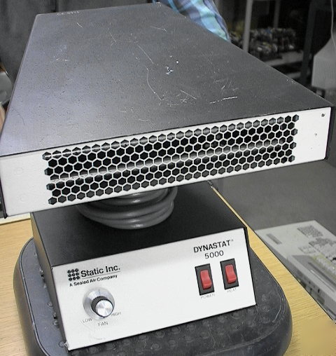Static inc dynastat 5000 air ionizer heater fan anti st