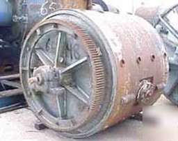 Used: abbe ball mill, carbon steel, jacketed, 5' diamet