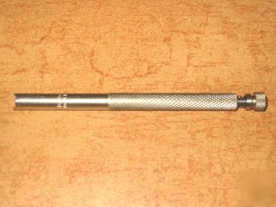 New starrett S167CHZ radius gage set inch and holder