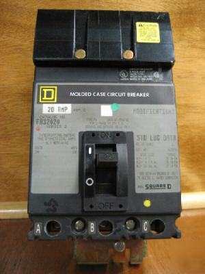 Square d i-line FA32020 fa-32020 20 amp 20AMP series 2