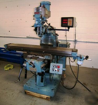 Series ii special bridgeport vertical mill '86