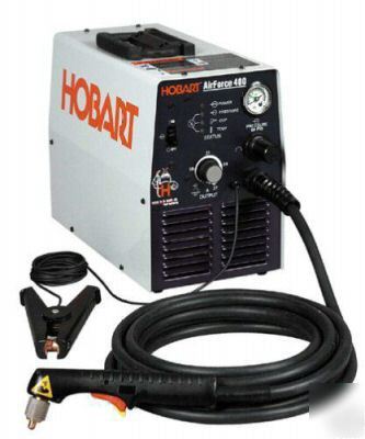 Hobart airforce 400 plasma cutter 500474 & 30A cart