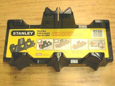 New stanley 19-112 plastic mitre box lot 10