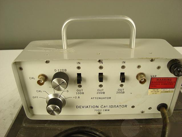 Rockwell international 70D2-1 mw deviation calibrator