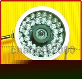 Wire day/night waterproof 36 led ccd colour cctv camera