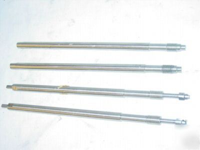 *lot of 4* precision drill bits - 3/8