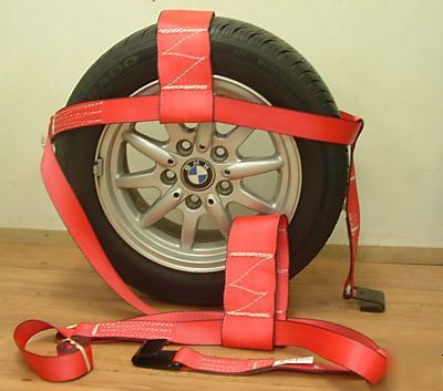 2 xl tow dolly premium edge straps 31-35