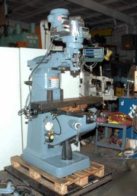 Bridgeport vertical miller series i 2HP SN242119