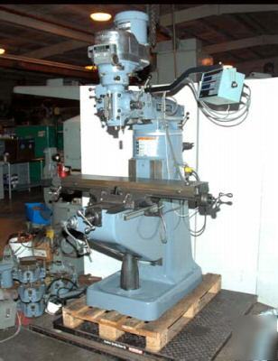 Bridgeport vertical miller series i 2HP SN242119