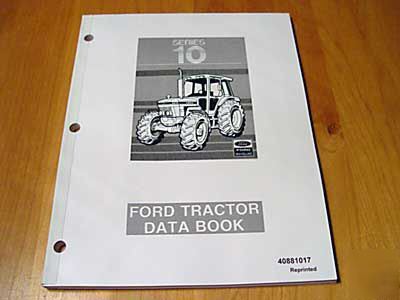 Ford tractor service data manual 3910 4610 5610 6610