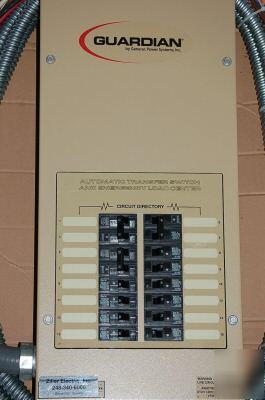 Generac/guardian automatic transfer switch 16 circuits