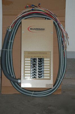 Generac/guardian automatic transfer switch 16 circuits