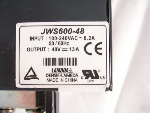 Lambda JWS600-48 624W, 48V, 13A power supply