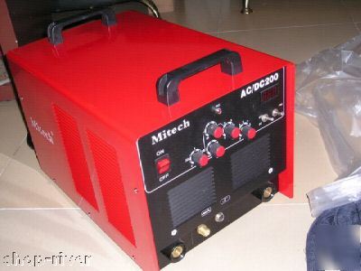 200AMP ac/dc tig welder mma/tig 2 in 1 welds aluminium