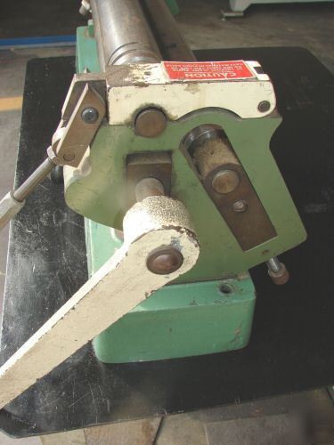 Diacro di-acro 24 slip roll rolls roller machine