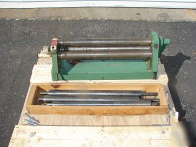 Diacro di-acro 24 slip roll rolls roller machine