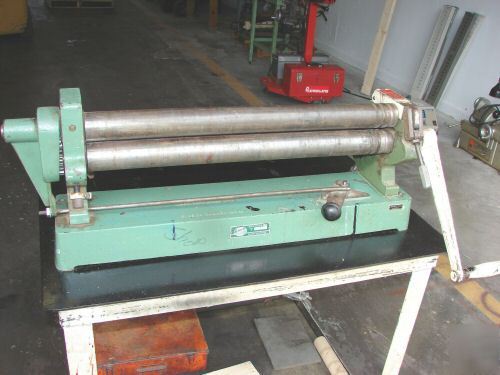 Diacro di-acro 24 slip roll rolls roller machine