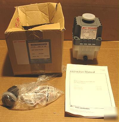 Edwards adj. gas ballast oil drain kit RV3/5/8 E1&2M5/8