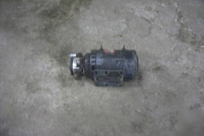 Hydraulic pump 36 volt dc general electric motor plus p