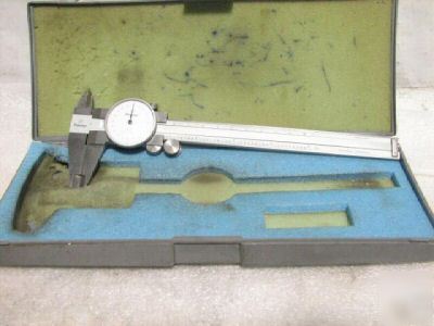 Mitutoyo precision dial calipers 0-6