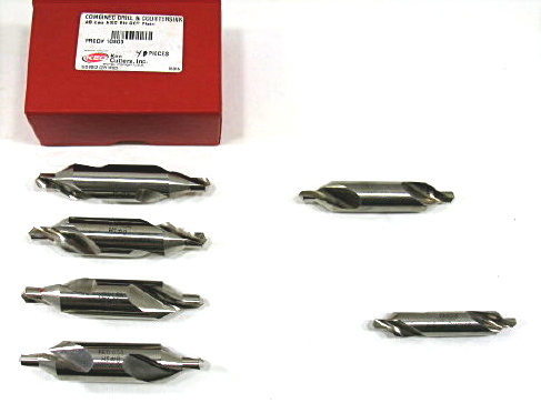 New combined drill & countersinks keo usa 6 pcs #6,7,8