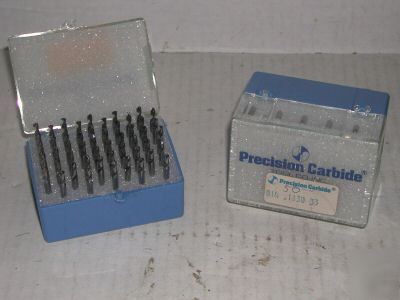 New precision carbide #33 (.1130) pcb bits - 1CS/50EA