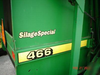 John deere 466 special silage (baler) 