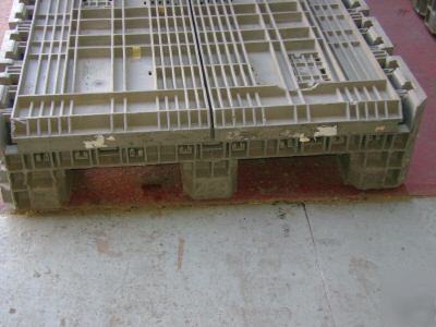 Plastic pallet crate cargo bulk shipping box xytec bin