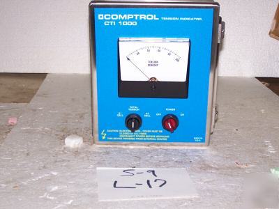 1 comptrol inc. s/n 29401 model cti 1000