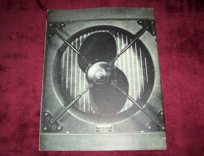 1935 american blower bulletin, 48 pages, illustrated 