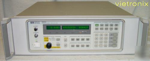 Agilent /hp 85645A 300KHZ-26.5GHZTRACKING source+manual