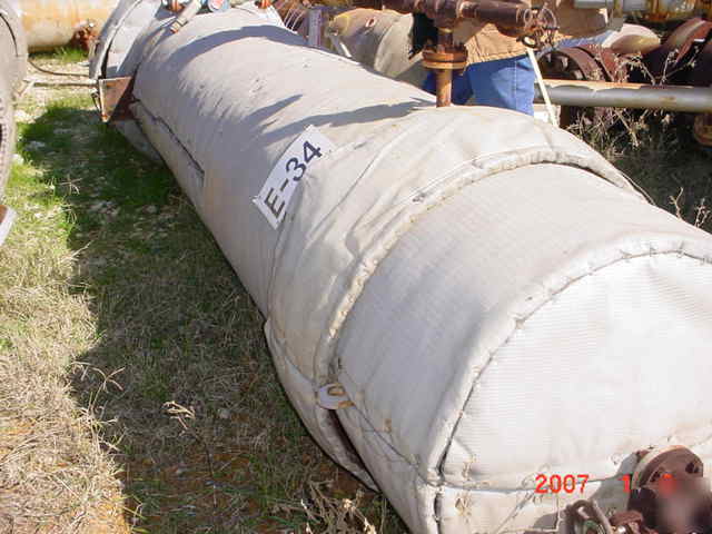 1226FT sq shell and tube stainless steel heat exchanger