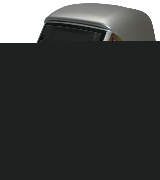 Auto darkening shade adjustable solar welding helmet