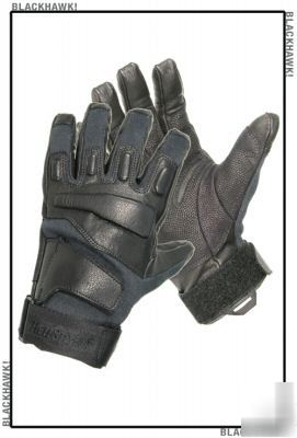 Blackhawk hellstorm black solag w/kevlar gloves xxlarge