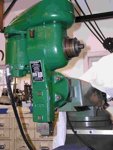 Bridgeport shaping attachment - excellent condition