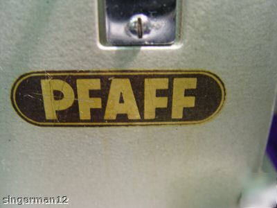 Heavy duty pfaff industrial strength sewing machine 
