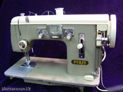 Heavy duty pfaff industrial strength sewing machine 