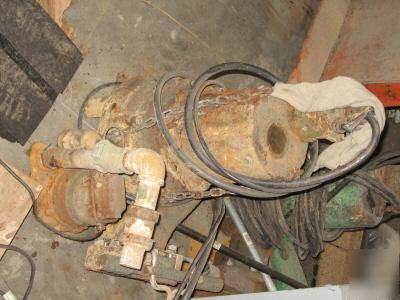 Hypromatic sewage pump, submersible 1.5 hp, 3/4