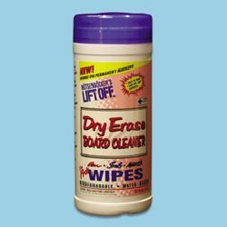 Lift off dry erase board cleaner wipes-mts 42703