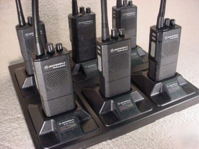Lot motorola 8 channel vhf GP300 portable radios