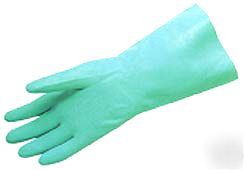 Mapa heavy-duty green nitrile gloves